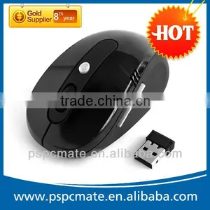 PS-M0095 Best Selling Wireless Arc Folding Optical Mouse Mice With Black Gifts Box for Windows Vista Mac Promotion!!! thumbnail-1