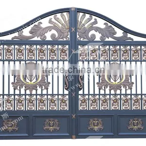 2015 New Top-selling Cast Aluminum Gate/Garden Main Gate Designs thumbnail-6