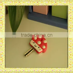 Car Shape Pvc Beautiful Plastic Funky Novel Key Head Cover thumbnail-1