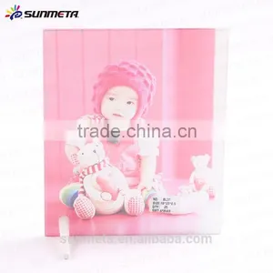 High Quarlity Sublimation Glass Photo Frame for Wedding Gift thumbnail-5