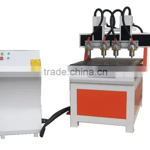 QL-6090 China Jinan Supplier Ball Screw Drive Hobby Multi-head Mini Cnc Router Sale thumbnail-4
