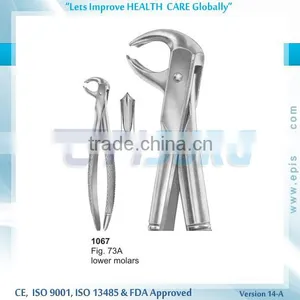 Extraction Forceps, Lower Molars, Fig 73A, Periodontal Oral Surgery thumbnail-1