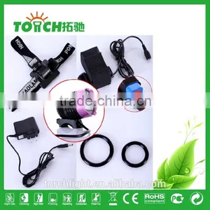 Super Bright Motobike Bicycle Front Light HeadLight CRE E XM-L T6 LED Use 18650 Battery Waterproof for Riding Light HeadLamp thumbnail-3