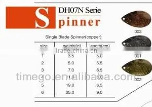 Chinese Manufacturers New Spinner Fishing Lure thumbnail-1