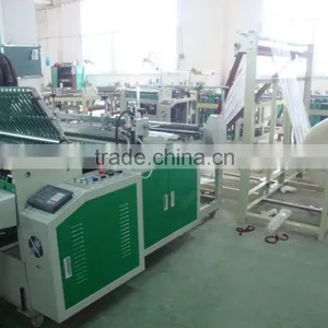 Plastic Shopping Bag Type Polythene Bag Making Machine, Cold Sealing Bag Making Machine thumbnail-5