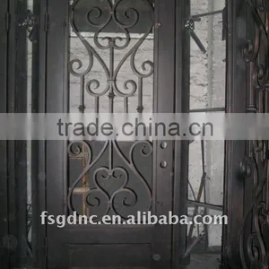 Wrought Iron Entrance Door thumbnail-1