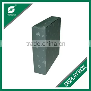 CUSTOMIZED DISPLAY BOX WITH LID MATT LAMINATION TOP AND BOTTOM WINE CARTON BOX thumbnail-2