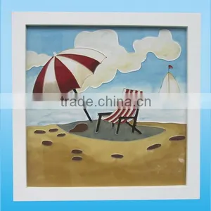 Nautical Beach Decorative Frame Glass Frame thumbnail-1