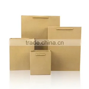 New Product Recycle Eco Friendly Brown Shopping Kraft Paper Bag Most Popular thumbnail-4