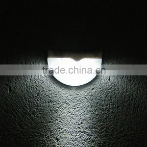 Led Wall Mounted Indoor Led Solar Fence Wall Mounted Indoor Solar Led Senor Lamp Night Light thumbnail-2