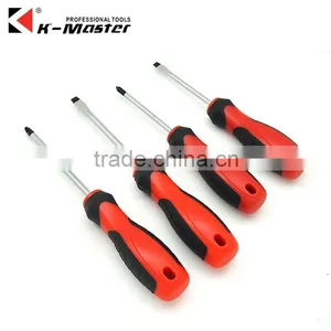 K-Master Rubber Handle CRV Screwdriver Phillips Slotted Screw Driver Turn the Screw thumbnail-1
