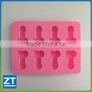 8 Frames Funny Penis Ice Cube Silicone Mold thumbnail-1