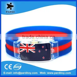 LED Flashing Flag Bracelet With Swtich Control thumbnail-1