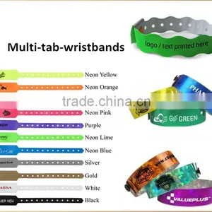 2015 Hot Door Entry PVC Plastic ID Vinyl Wristbands Bracelets thumbnail-3
