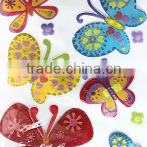 DIY Customized Butterfly 3D Handmade Sticker for Furniture,3d Stickers,3d Butterfly Wall Sticker thumbnail-4
