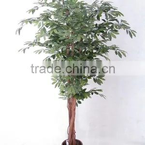 Artificial Olive Tree With Trunks Twist Together Potted in Planter thumbnail-1
