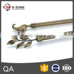 Moderm Design Curtain Metal Rod With Curtain Pole Set thumbnail-1