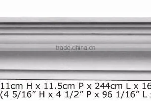 High Quality Good Price Beautiful Polyurethane Cornice Moulding thumbnail-3