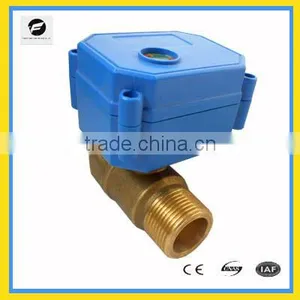 CWX-15Q/N High Quality 2 Way Mini Control Motorized Ball Valve for Water Treatment,small Automatic Control Equipment,HAVC thumbnail-1