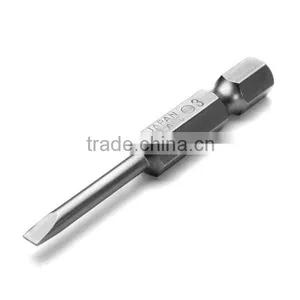6pcs 50mm 2.0-6.0mm Flat Head Slotted Tip S2 Screwdrivers Bits thumbnail-4