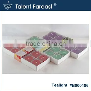 14g Table Candle With 3% Fragrance Natural Wax in Shape Large Tealight thumbnail-2