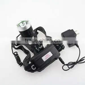 A-OK Hot Sell 10W 3000lumens CR EE XM-L2 T6 Waterproof Led Head Lamp, High Power Rechargeable Headlight thumbnail-5