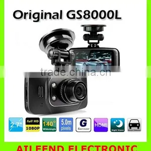 Original Novatek GS8000L Car DVR Camera Full HD 1080P Vehicle Recorder 2.7" LCD G-Sensor HDMI IR Night Vision Camcorder thumbnail-1