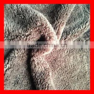 Polyester Weft Knitted Sherpa Fabric thumbnail-3