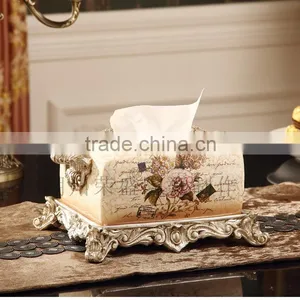 European Style Ceramic Napkin Holder thumbnail-1