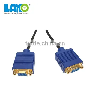 2 in 1 Out Vga Male to 2 Vga Female Splitter y Cable thumbnail-1
