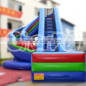 Party Events Inflatable Double Lane Curve Slip Slide in Promotion thumbnail-2