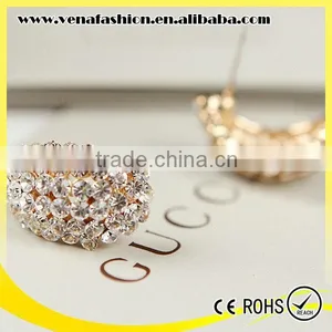 Fake Artifical Real Gold Plated New Style Diamond Earring thumbnail-3