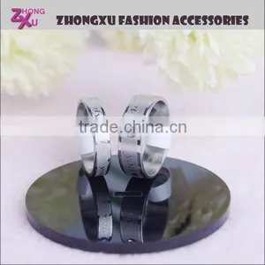 New Custom Stainless Steel Women Men Gay Ring thumbnail-1