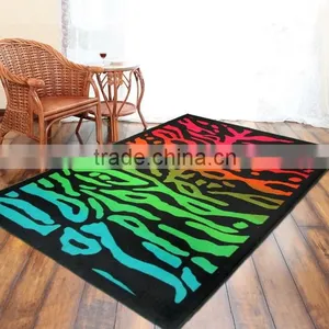 Printed Design Latex Back Tiger Carpet thumbnail-2