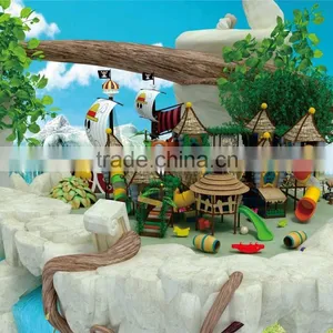 Kaiqi Updated LLDPE Indoor Playground Equipment Forest Theme KQ60263A thumbnail-1