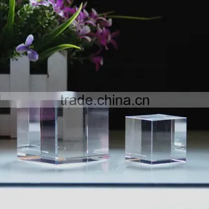 China Jnghua 3d Laser Engraving Glass Block Cheap thumbnail-4