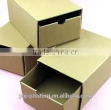 Customized Printing Kraft Paper Two Pieces Drawer Box thumbnail-1