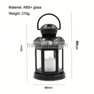 2015 Promotion Poppas BS10 Star Pantern Colorful Selection Hanging Led Candle Wedding Favors Lantern thumbnail-4