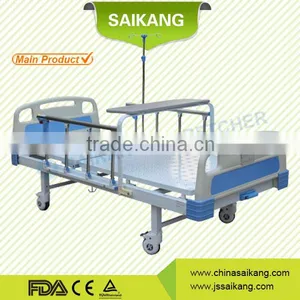 Powder Coated Steel Manual Bed Single Crank China thumbnail-1