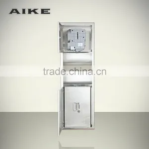 Economic Space Saving Embeded Hand Dryer Combine With Dustbin thumbnail-1