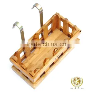 Wooden Hanging Basket Bathroom Accessaries Bathtub Mats thumbnail-3