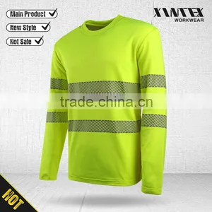 2016 NORTHCAPE EN ISO 20471 Fluorescent High Visibility Reflective Long Sleeve T Shirt thumbnail-3