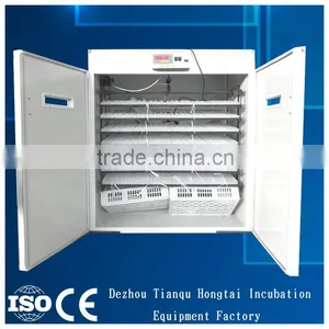 HTC-9 1320 Chicken Eggs CE Approved Full Automatic Chicken Egg Incubator for Sale thumbnail-1