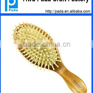 Wood Hair Brush With Boar Bristle thumbnail-1