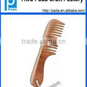 Comfortable Wooden Hair Comb thumbnail-1