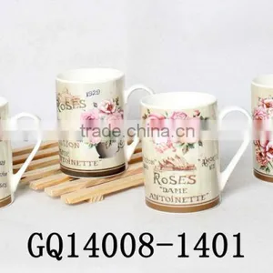 340ml New Design Fine Bone China Dinner Set With Drawing Keep Fresh Korean Style thumbnail-4