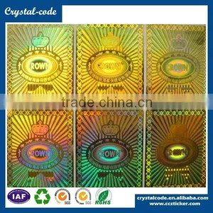 Western Style Security Custom Favorable Contemporary Adhesive Hologram Label thumbnail-4