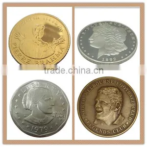 Promotioanl High Quality Novelty Decoration Metal Token Coin for Wholesale thumbnail-2