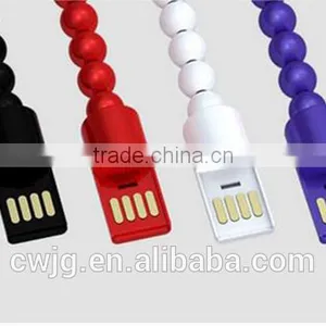 Latest Mobile Phone Accessories With 2015 Cool Pearl Bracelet Usb Cables thumbnail-4