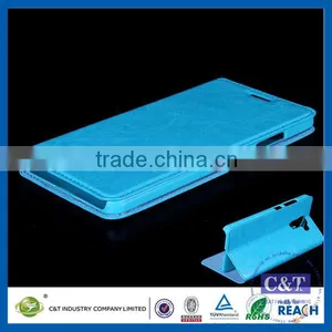 C&T Luxury Smart PU Leather Wallet Case Cover For Huawei Honor 7 thumbnail-1
